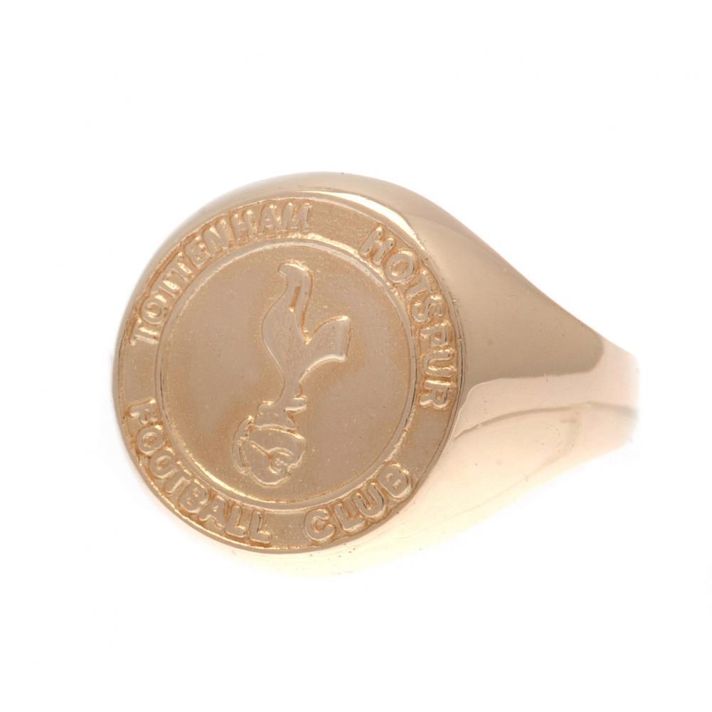 Tottenham Hotspur FC 9ct Gold Crest Ring Medium – Sweetlea Gifts Ltd