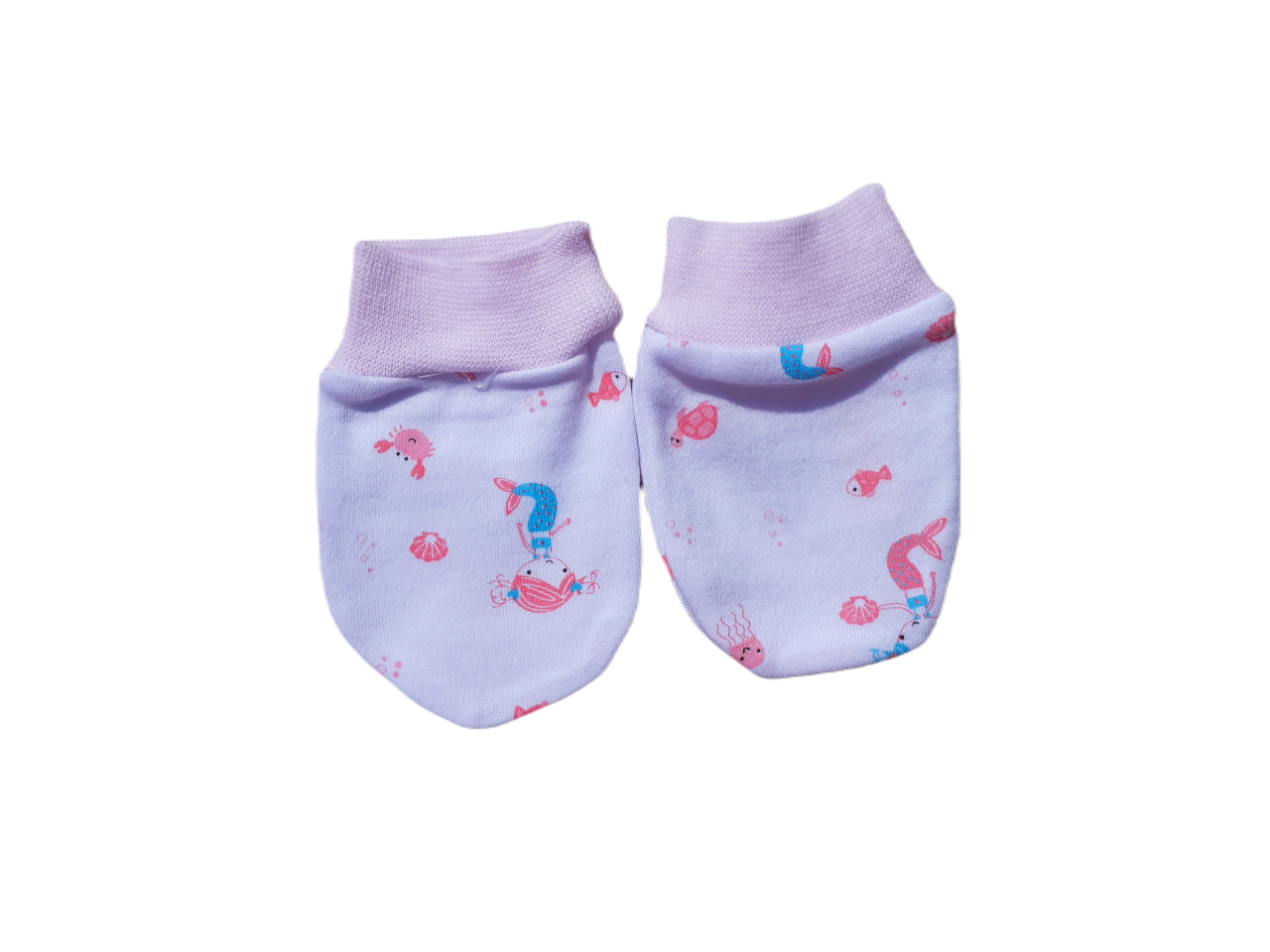 Baby Girls Pink Mermaid theme 7 piece Layette set