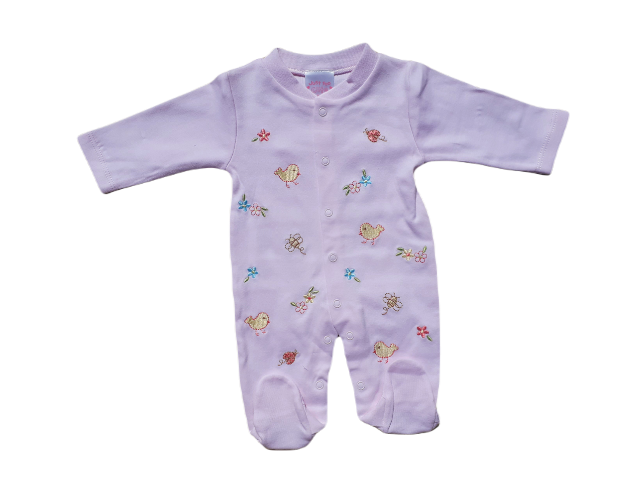 Pink Farm animal theme 7 piece Baby Layette set