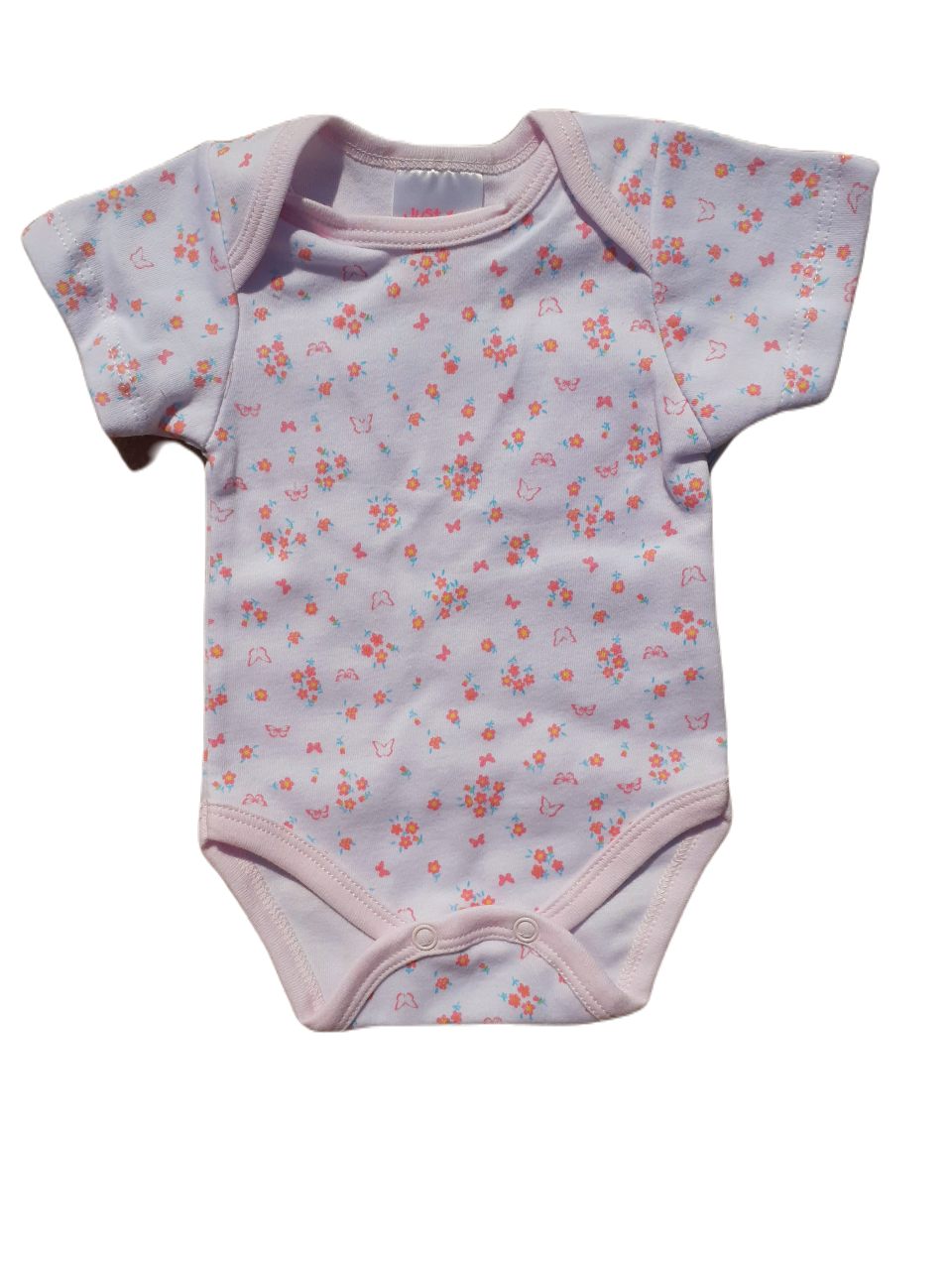 Pink Farm animal theme 7 piece Baby Layette set