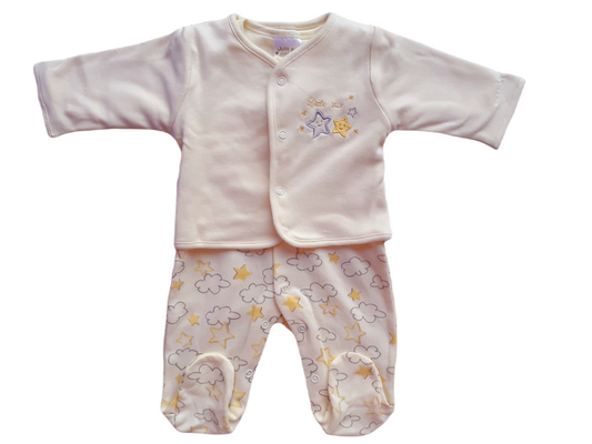 Little Star Babygrow & Jacket set