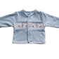 Blue Bunny Babygrow & Smocked jacket set