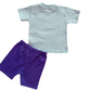 King of the Jungle shorts and t-shirt set