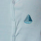 Blue Boat babygrow & Smocked jacket set