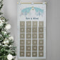 Personalised The Snowman and the Snowdog Advent Calendar In Silver Grey