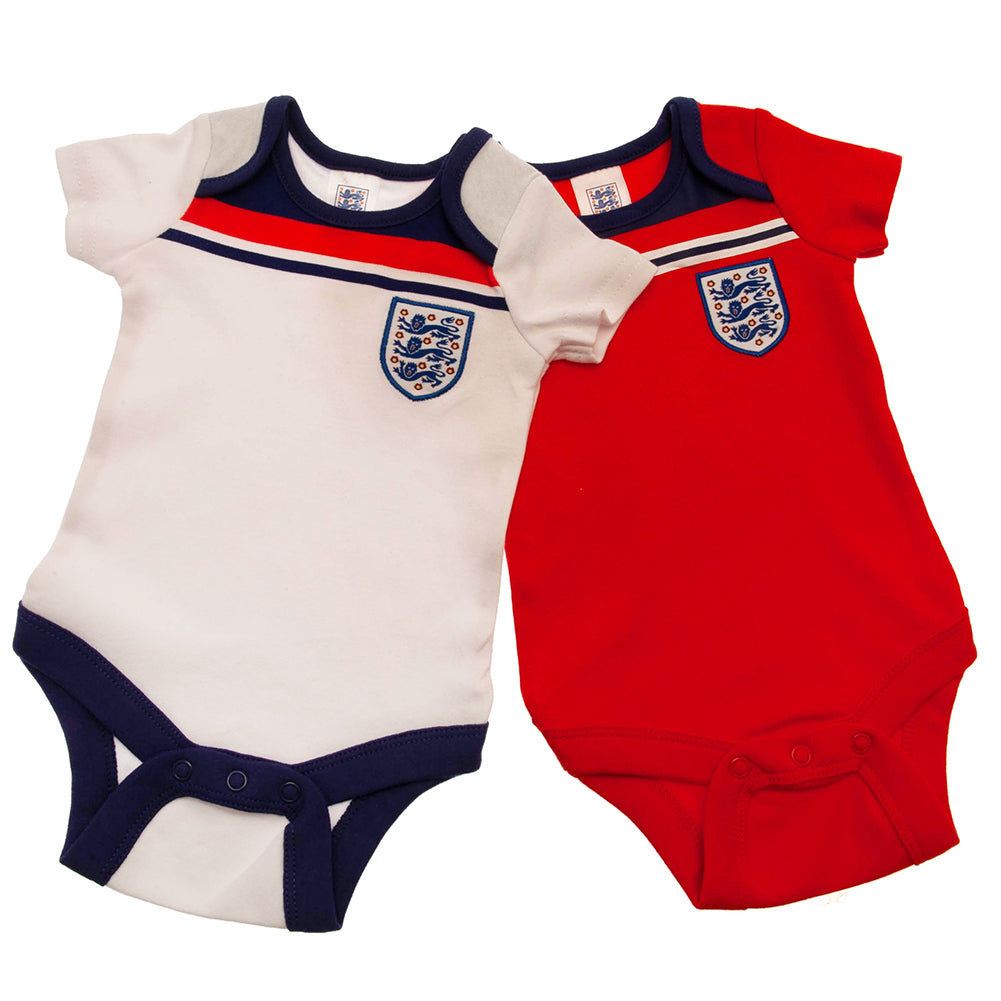 This short sleeved bodysuit comes in a multi design twin pack