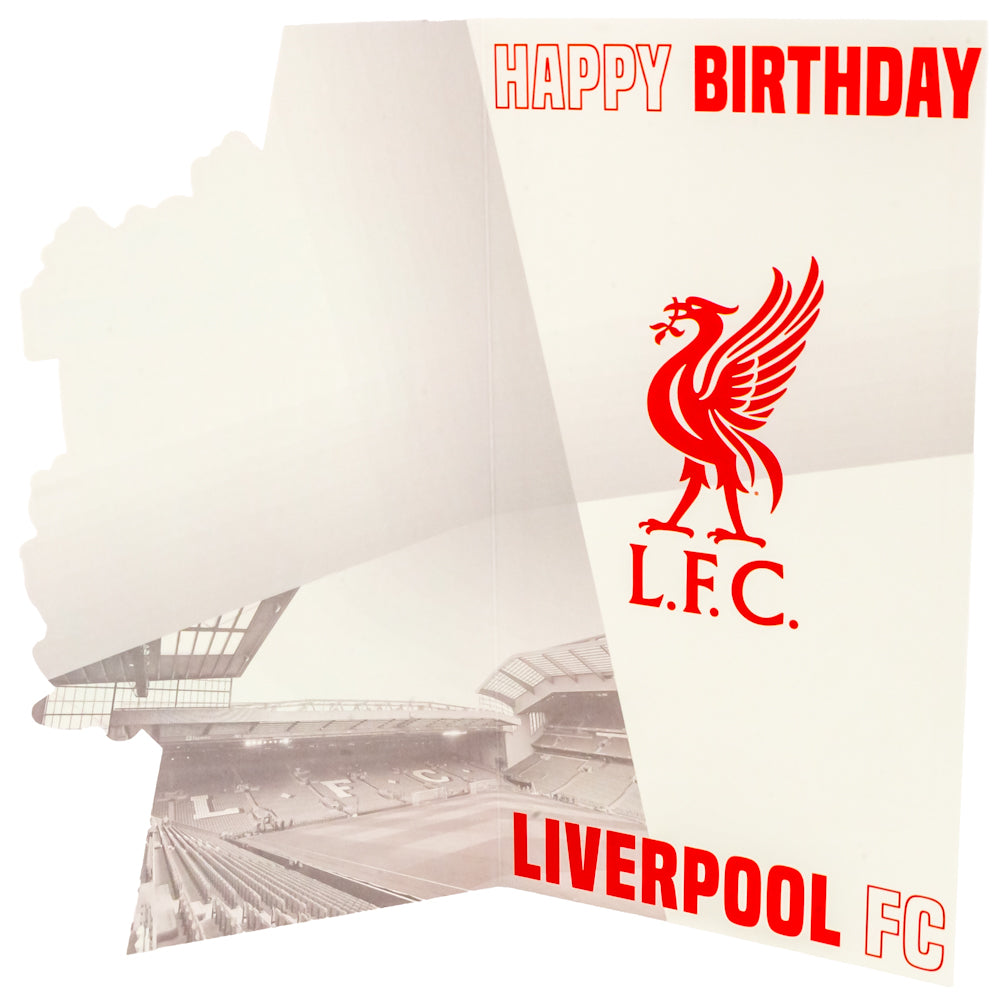 Liverpool FC Crest Birthday Card