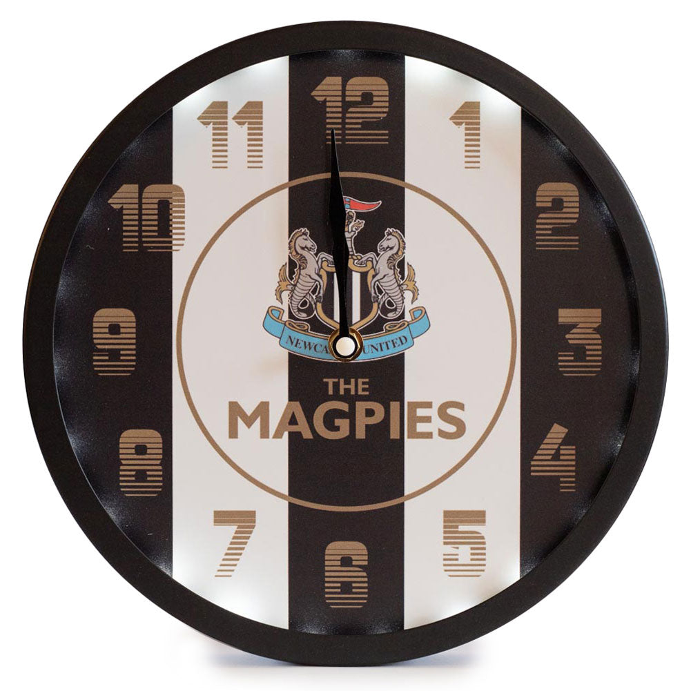 Newcastle Metal Bedroom Wall Clock