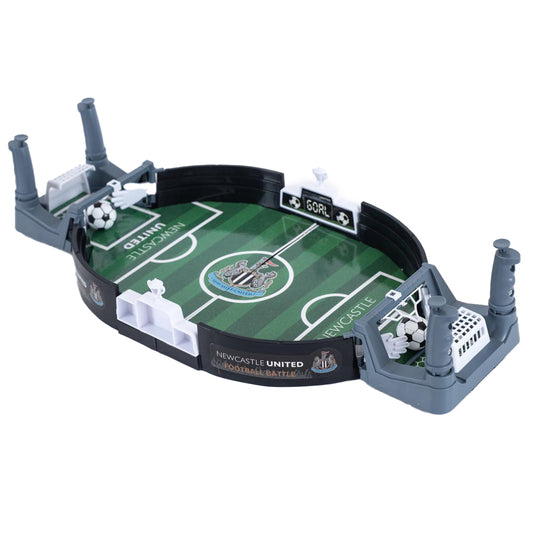 Table top football game in a branded pitch design, Fun 2 player game, aged 3 upwards