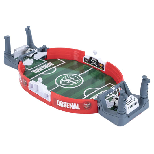 Table top football game in a branded pitch design, Fun 2 player game, aged 3 upwards