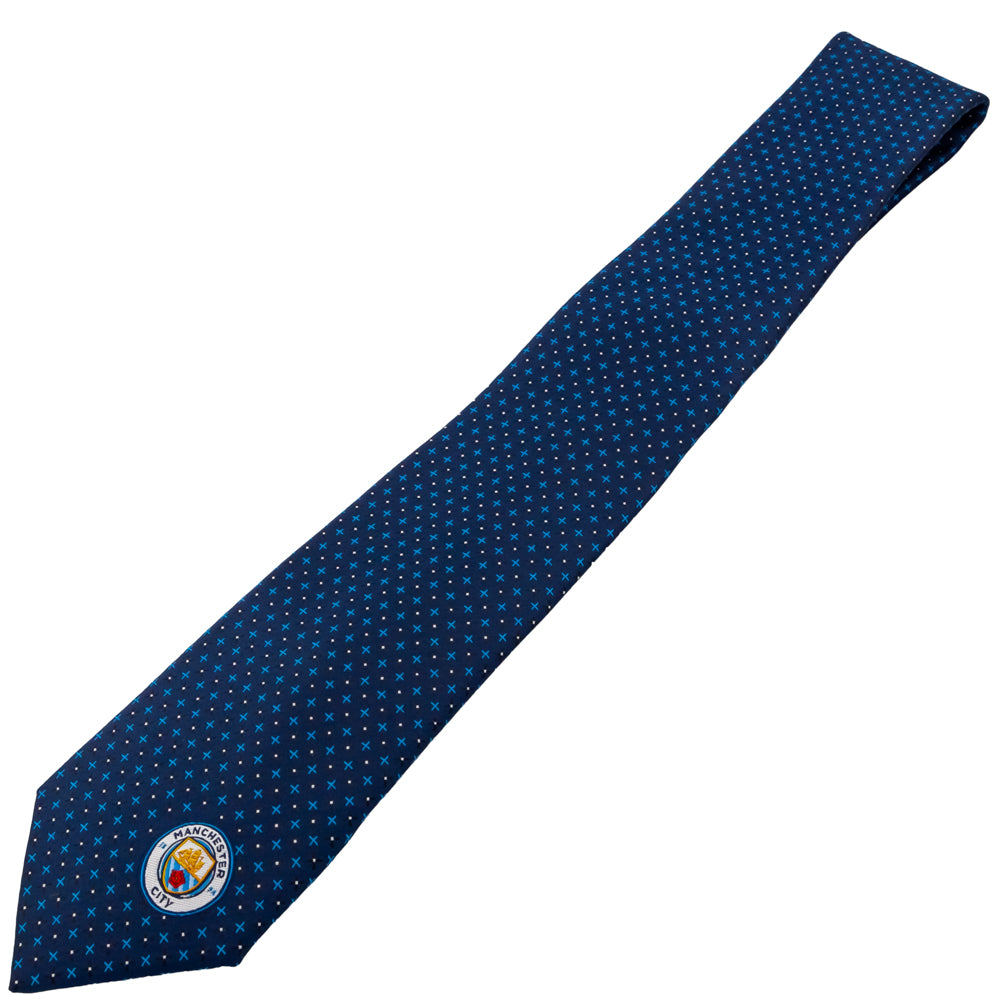 Manchester City FC Navy Blue Tie