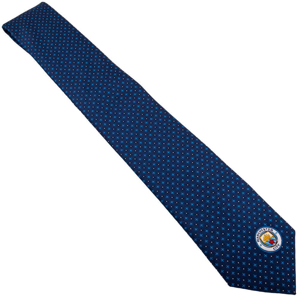 Manchester City FC Navy Blue Tie