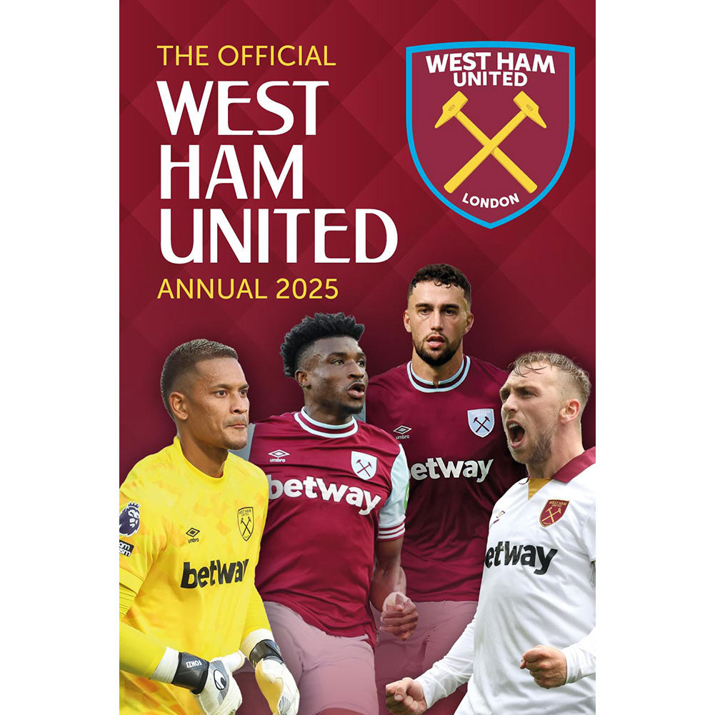 The Official West Ham United 2025 Annual is a must-read for any fan!