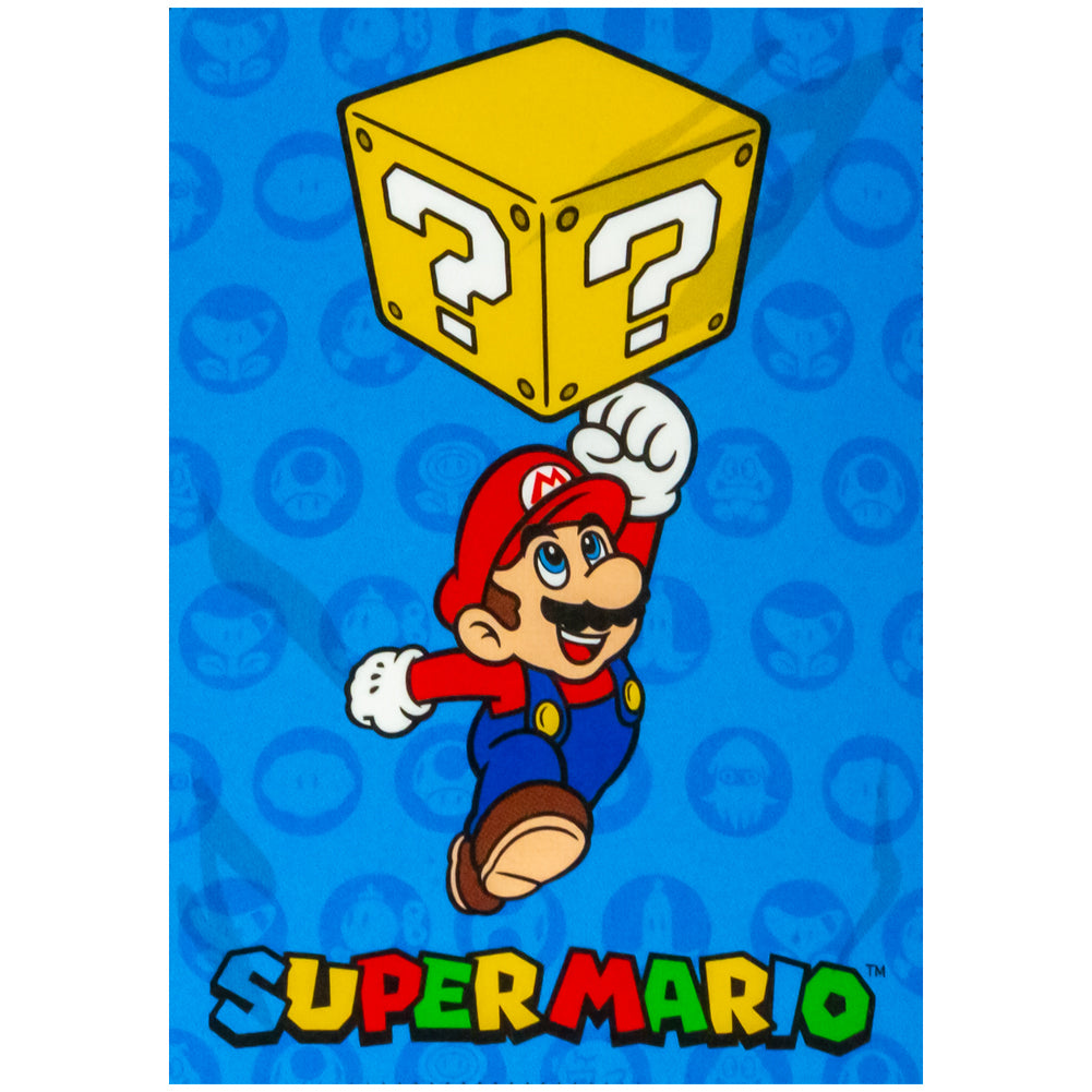 Super Mario Fleece Blanket Sweetlea Gifts Ltd