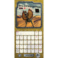 Jurassic World Square Calendar 2025