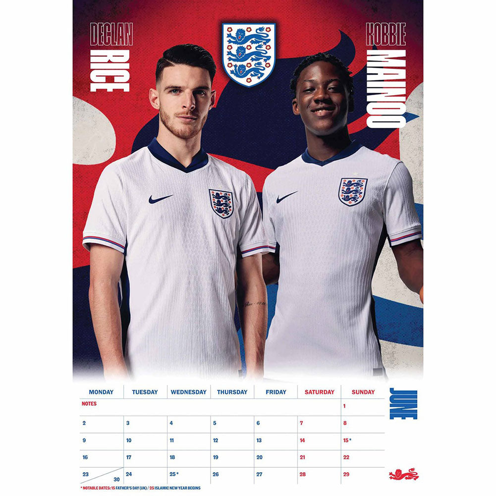 England FA A3 Calendar 2025