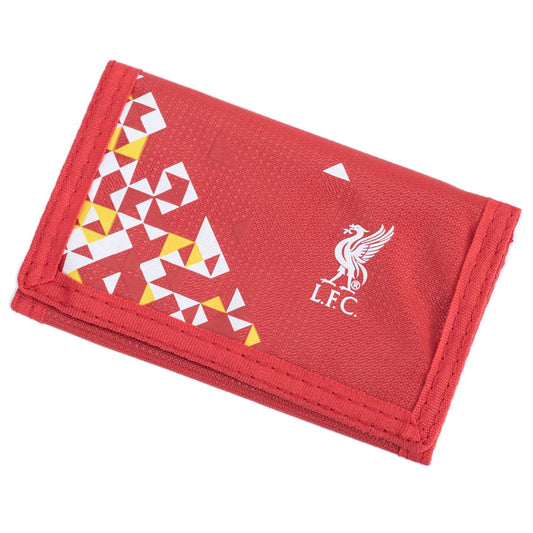 Particle design wallet featuring LFC club crest