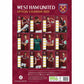 West Ham United FC A3 Calendar 2025