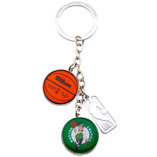 Boston Celtics Charm Keyring