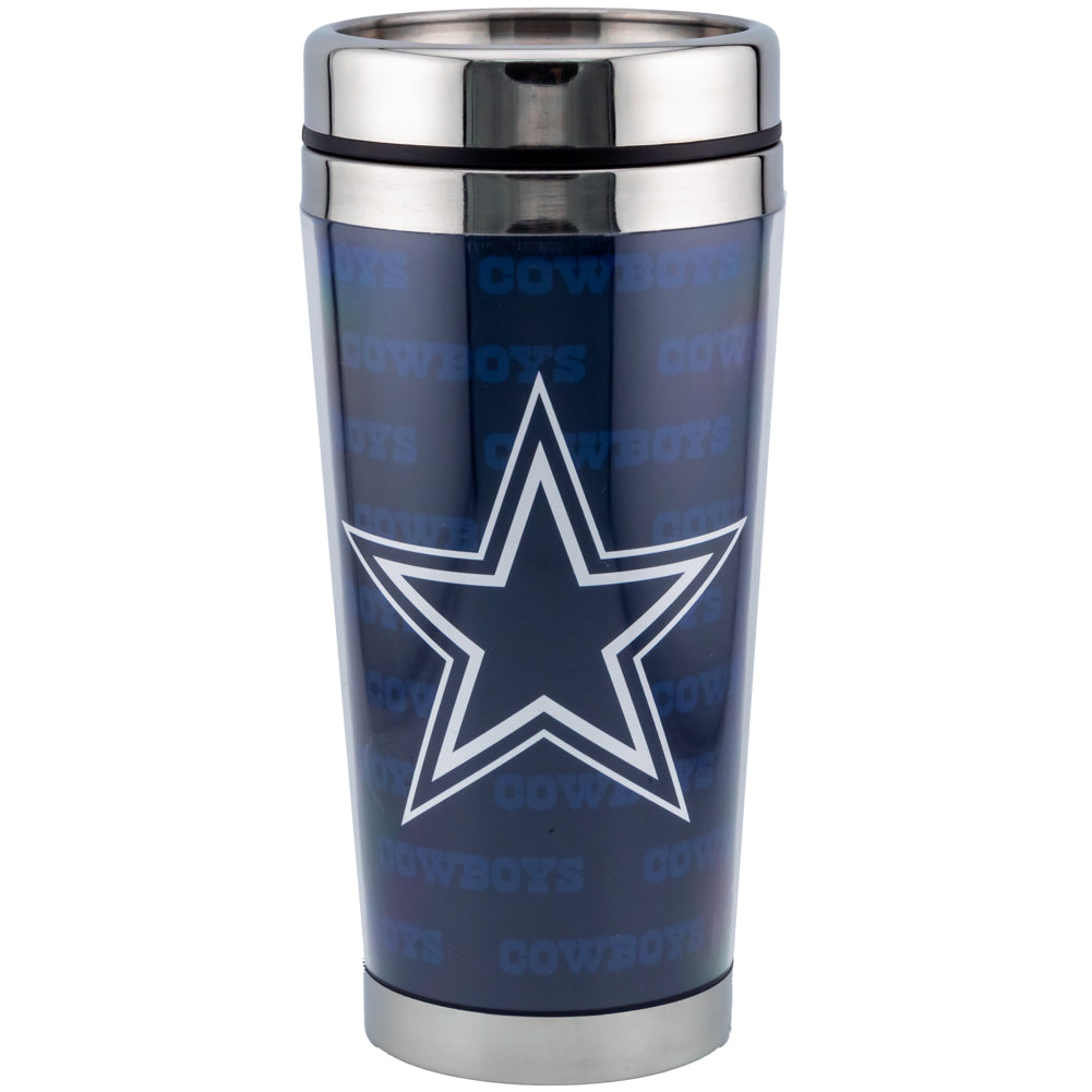 Dallas Cowboys Full Wrap Travel Mug