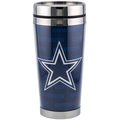 Dallas Cowboys Full Wrap Travel Mug