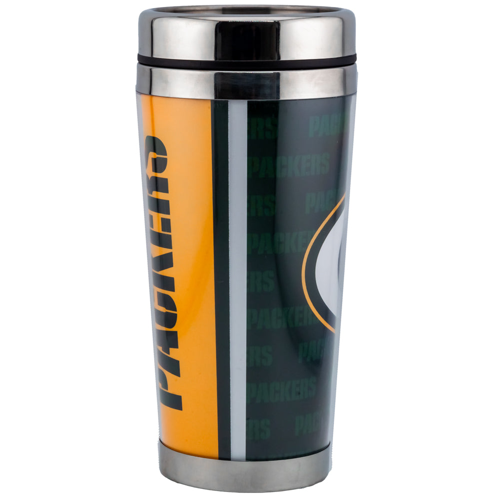 Green Bay Packers Full Wrap Travel Mug