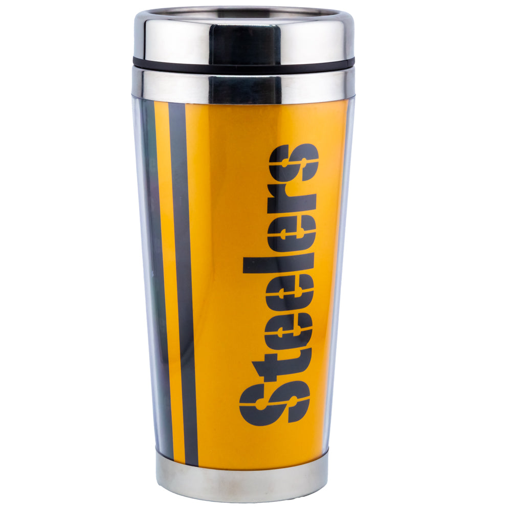 Pittsburgh Steelers Full Wrap Travel Mug