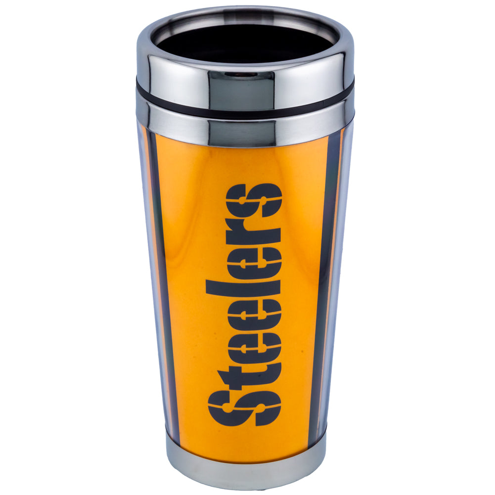 Pittsburgh Steelers Full Wrap Travel Mug