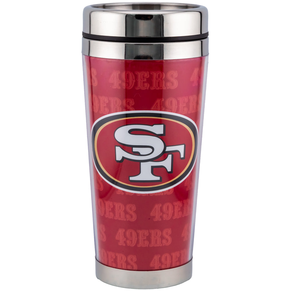 San Francisco 49ers Full Wrap Travel Mug