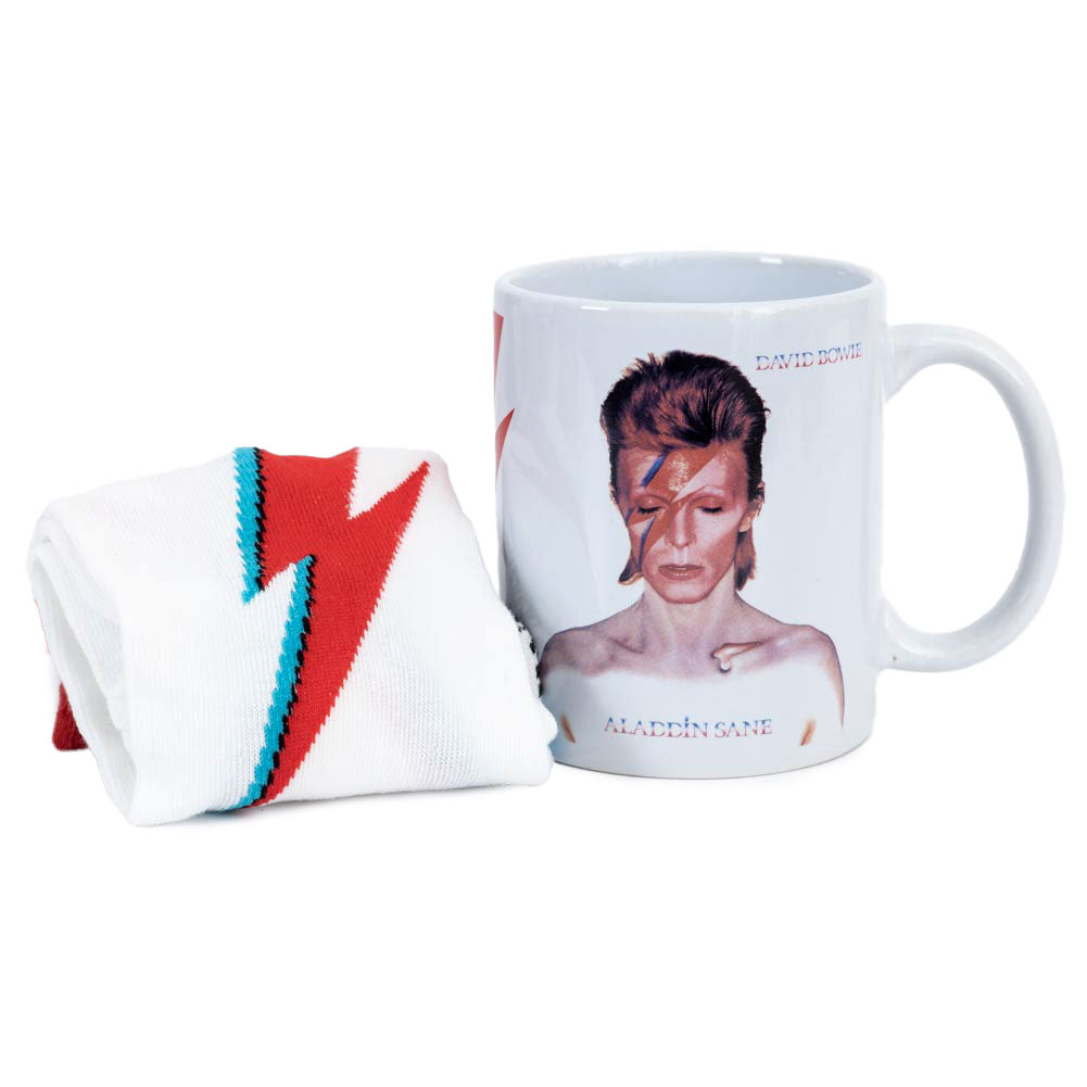 David Bowie Mug & Sock Set