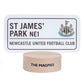 Newcastle United FC LED Dual Slide Light