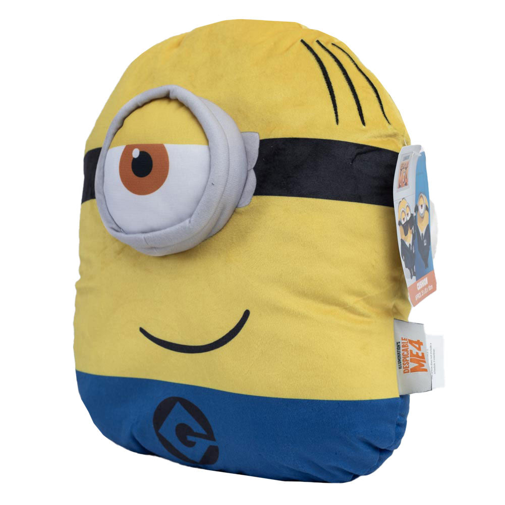 Despicable Me 4 Minion Shaped Cushion