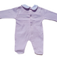 Pink Starts Smocked Babygrow