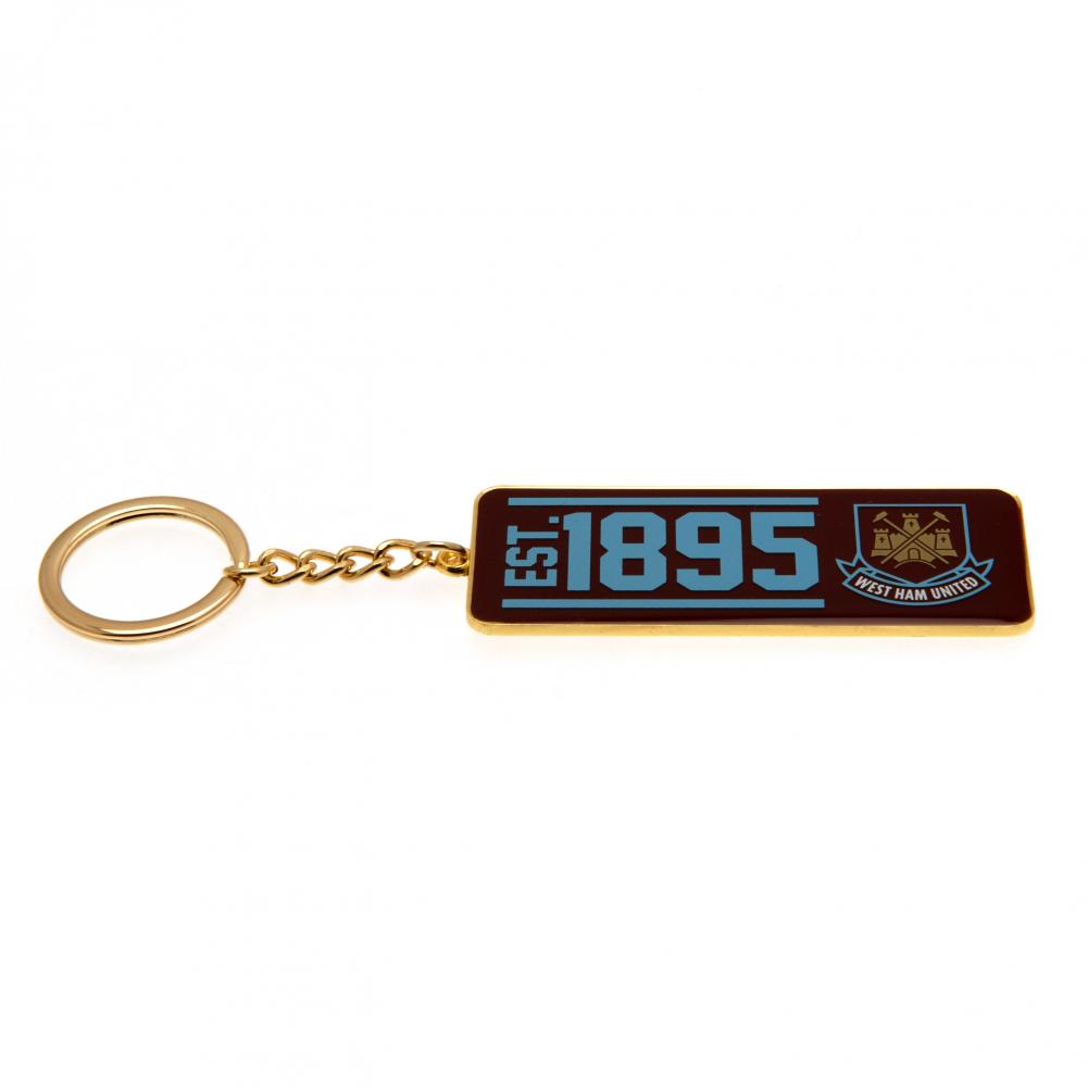 West Ham United FC Keyring EST