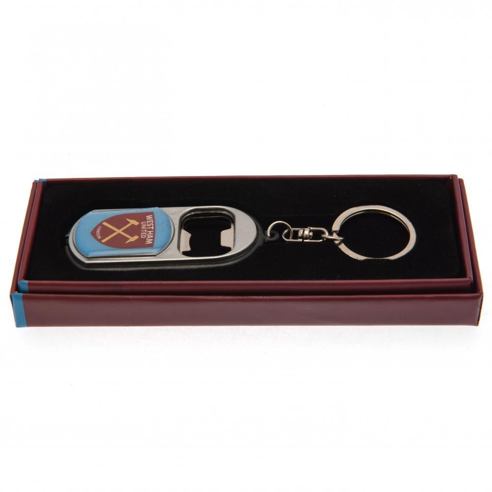 West Ham United FC Keyring Torch Bottle Opener