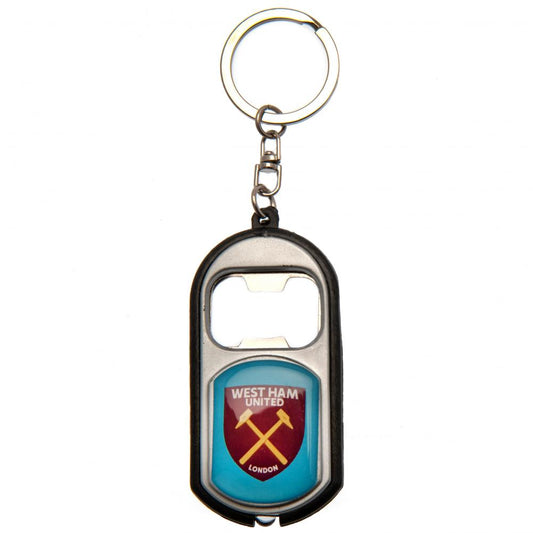 West Ham United FC Keyring Torch Bottle Opener