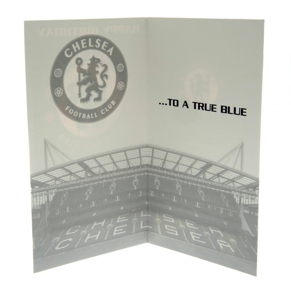 Chelsea FC Birthday Card