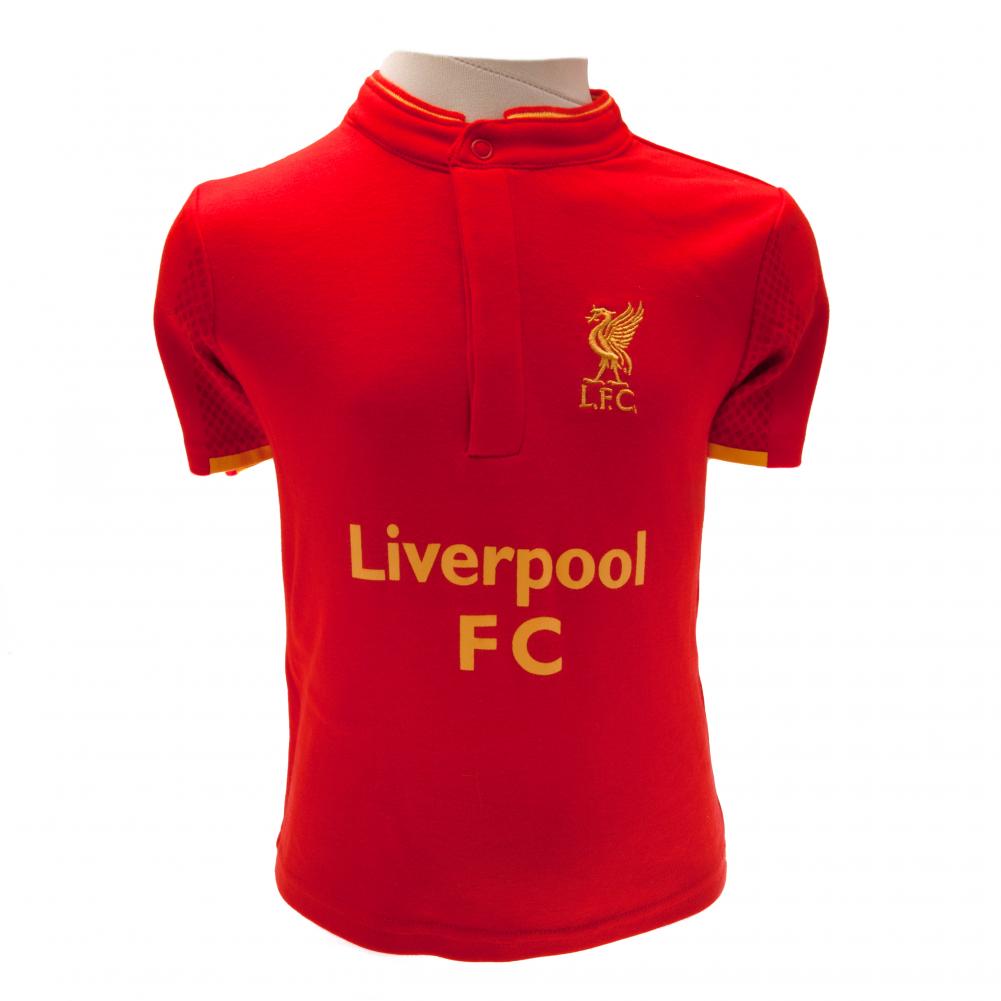 Liverpool FC Shirt & Short Set 6/9 mths GD