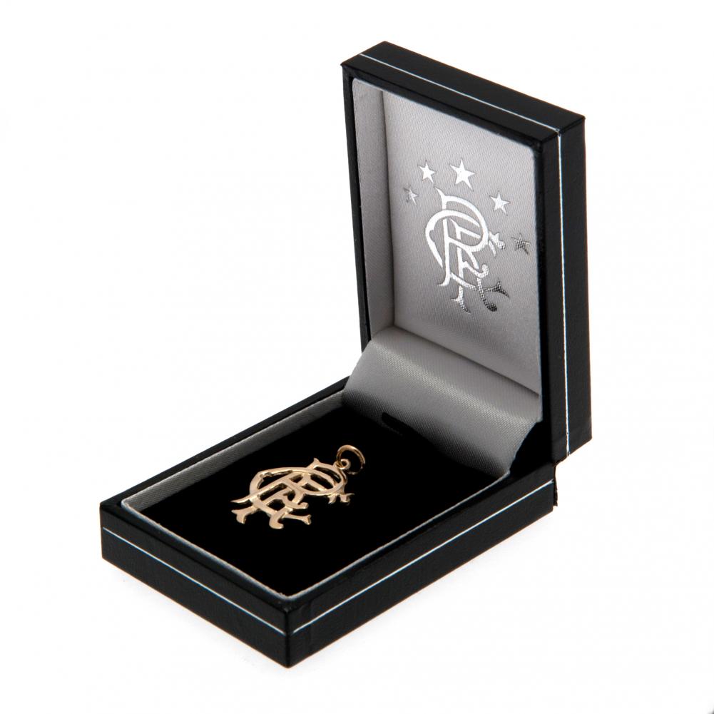 Rangers FC 9ct Gold Pendant Medium