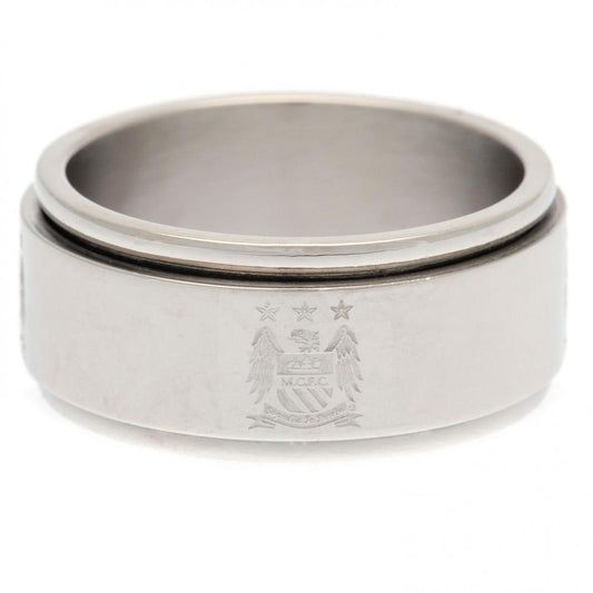 Manchester City FC Spinner Ring Medium EC