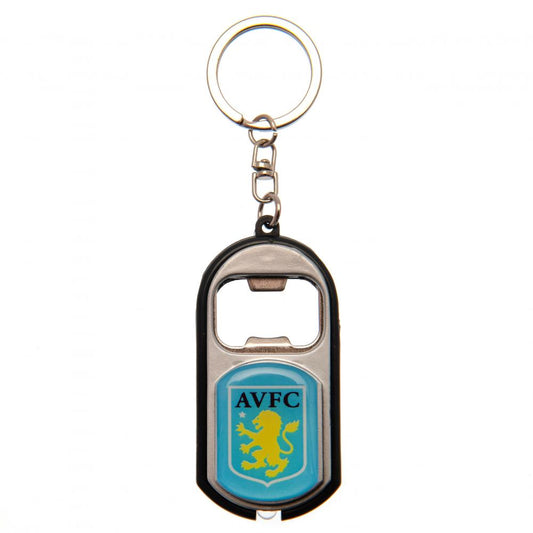 Aston Villa FC Keyring Torch Bottle Opener