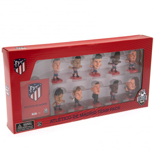 Atletico Madrid FC SoccerStarz 10 Player Team Pack