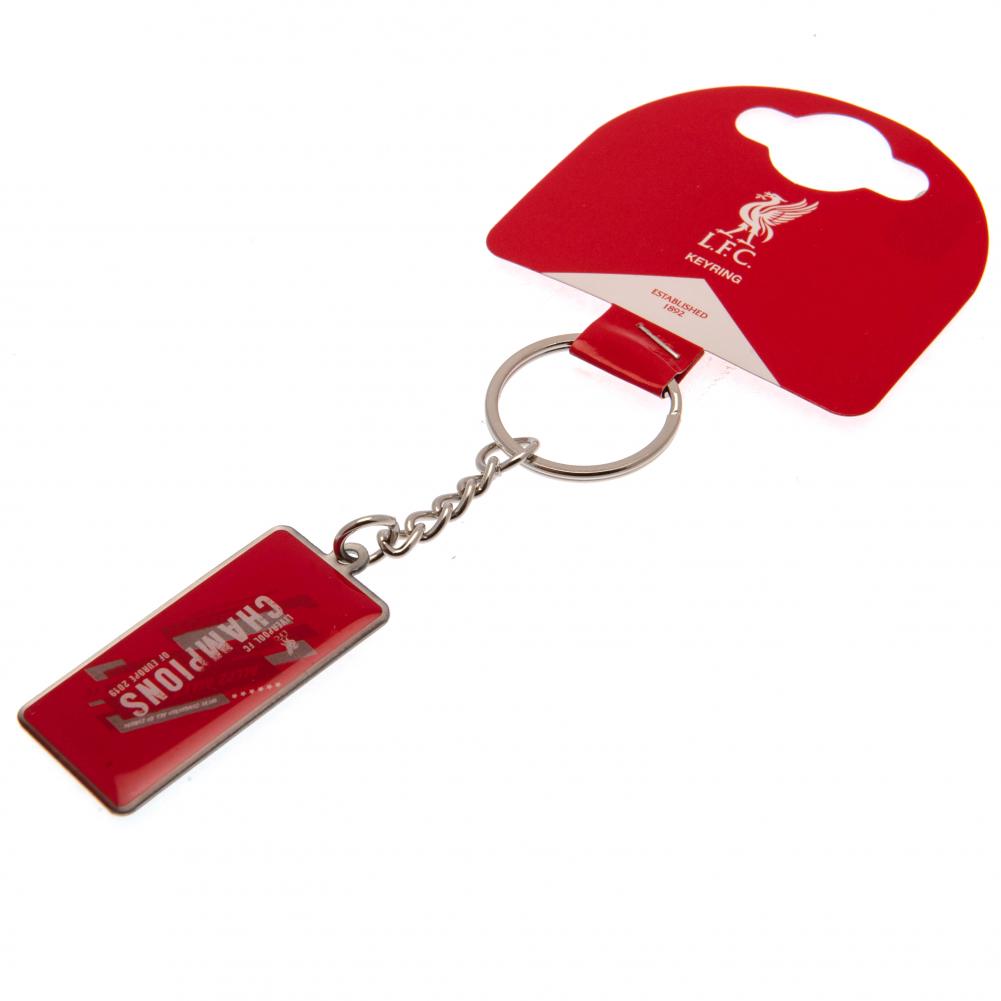 Liverpool FC Champions Of Europe Keyring