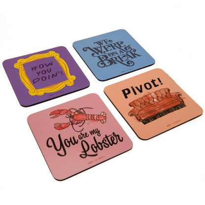 Friends Coaster Set Lobster