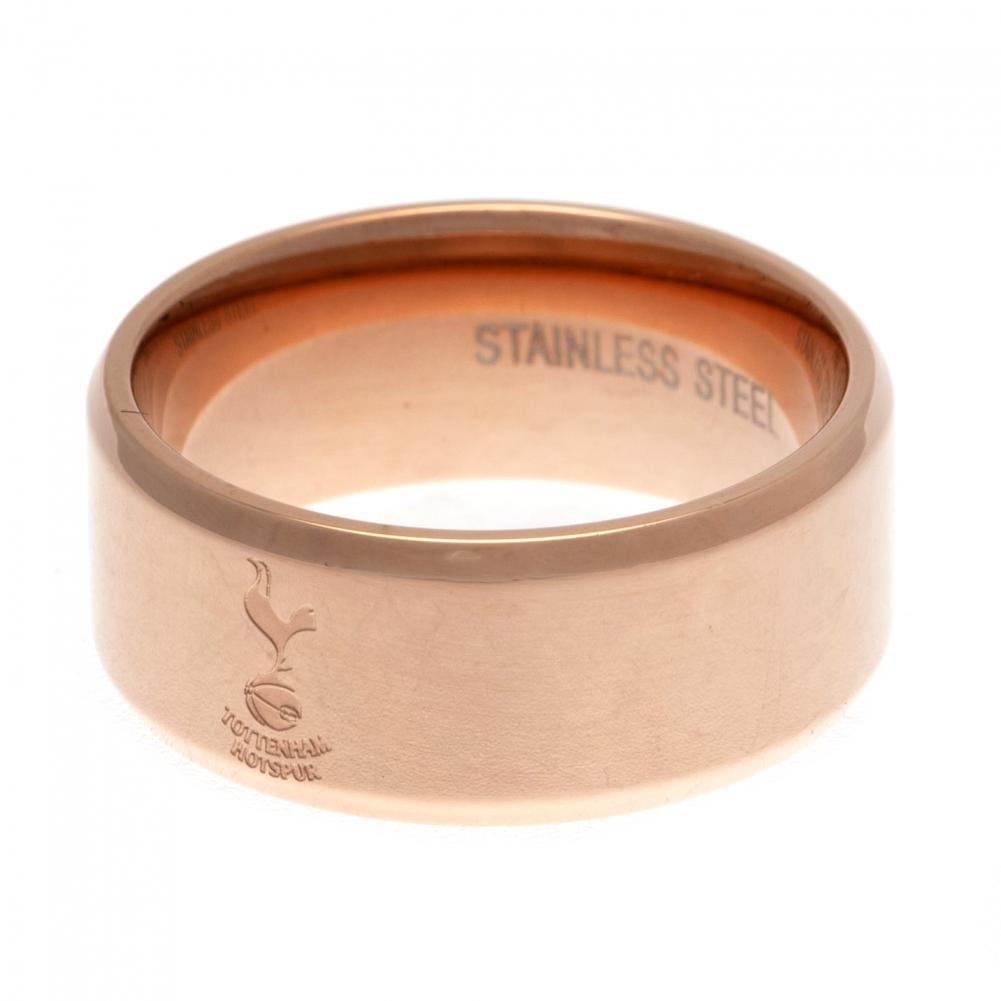 Tottenham Hotspur FC Rose Gold Plated Ring Medium