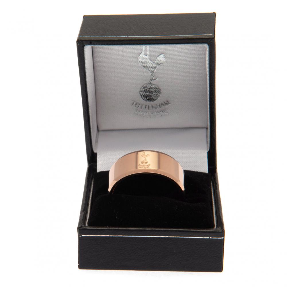 Tottenham Hotspur FC Rose Gold Plated Ring Medium