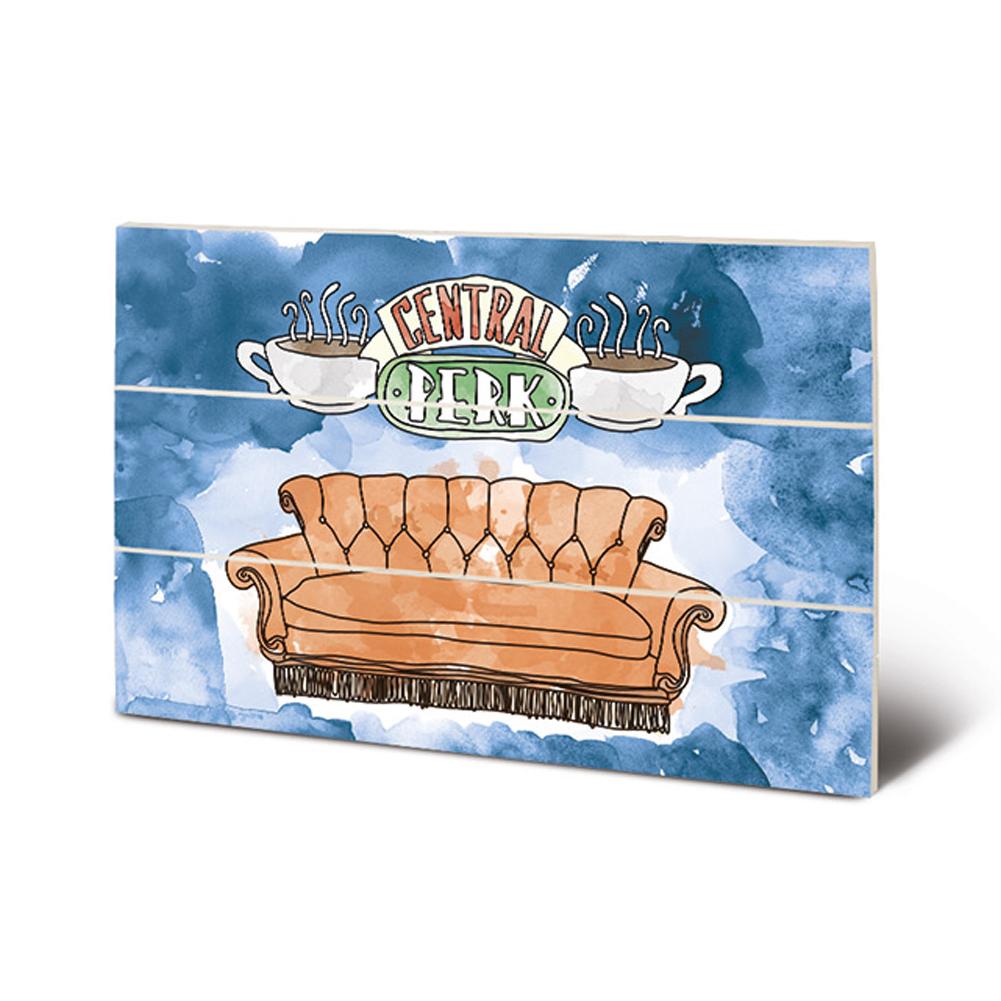 Friends Wood Print Central Perk