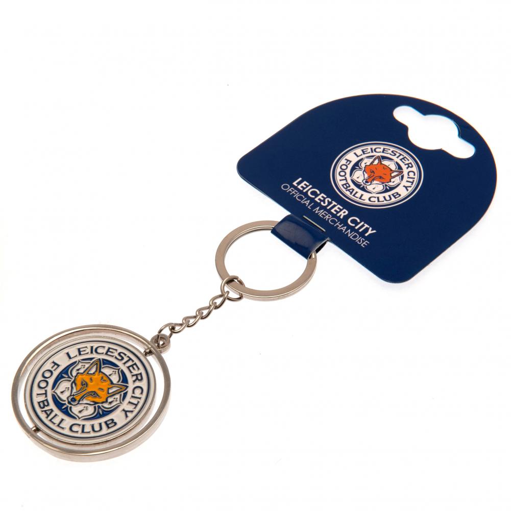 Leicester City FC Spinner Keyring