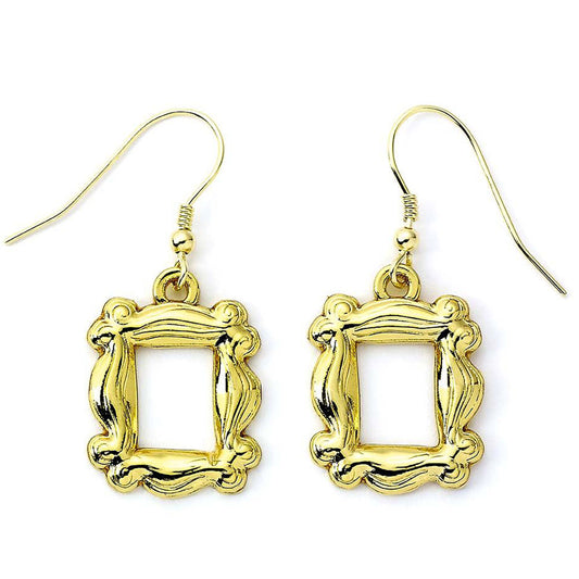 Friends Gold Plated Earrings Frame