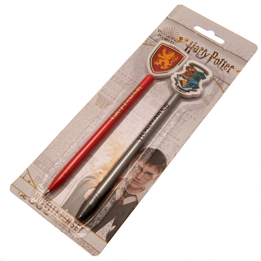 Harry Potter 2pk Pen & Topper Set